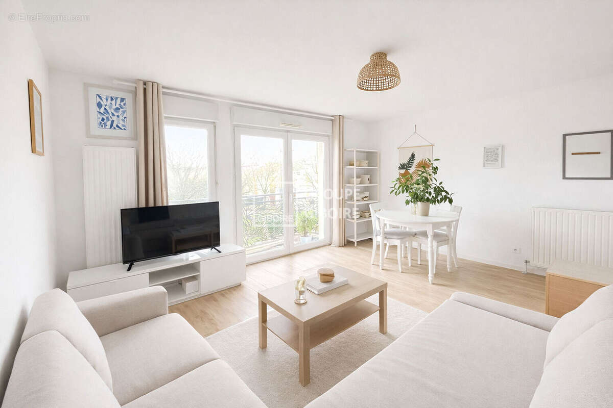 A vendre - Agence Giboire - Appartement Rennes 2 pièce(s) 47m2 - photo 2