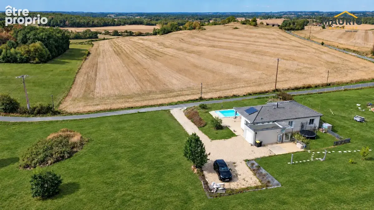 Maison 100 m2 de plain-pied 3 chambres - 47350 - photo 1