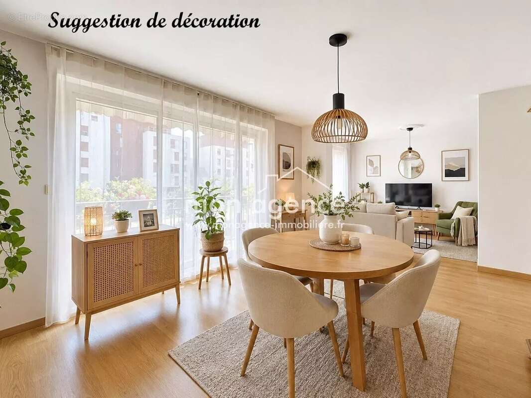 Le Petit-Quevilly (76140) - Appartement familial 96 m² – 3 chambres – Beau potentiel – Balcon, Parking privé et cave. - photo 5