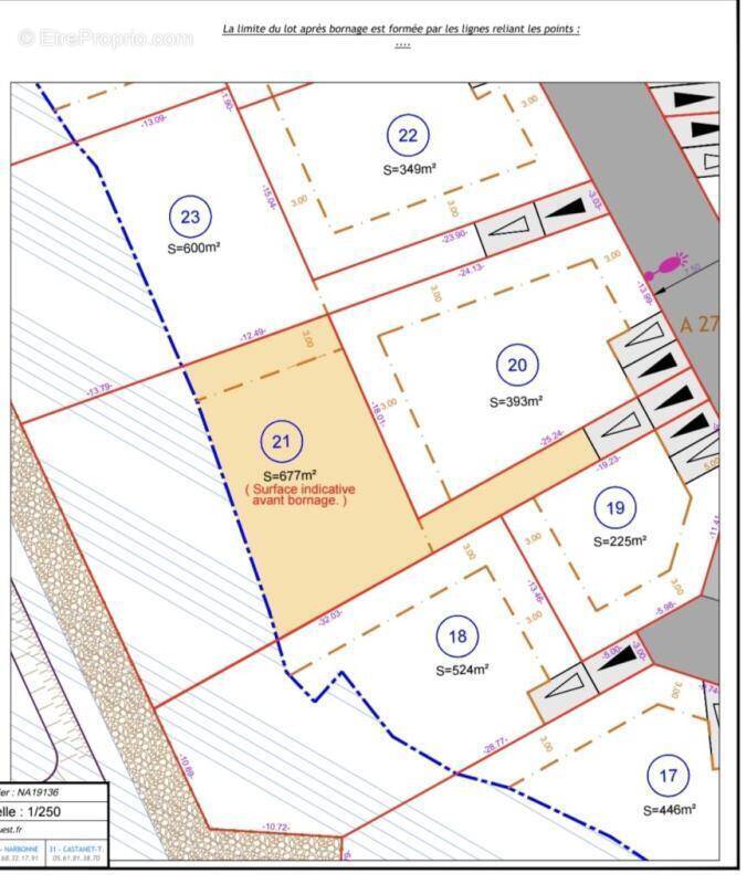 Terrain à PORTEL-DES-CORBIERES