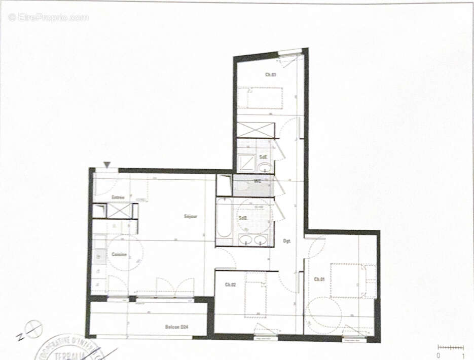 Appartement à NANTERRE