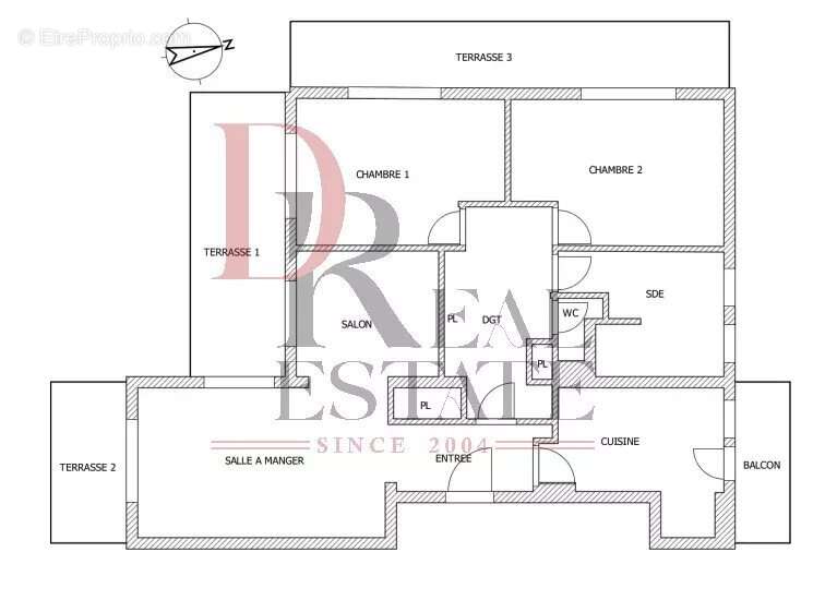 Appartement à LE CANNET