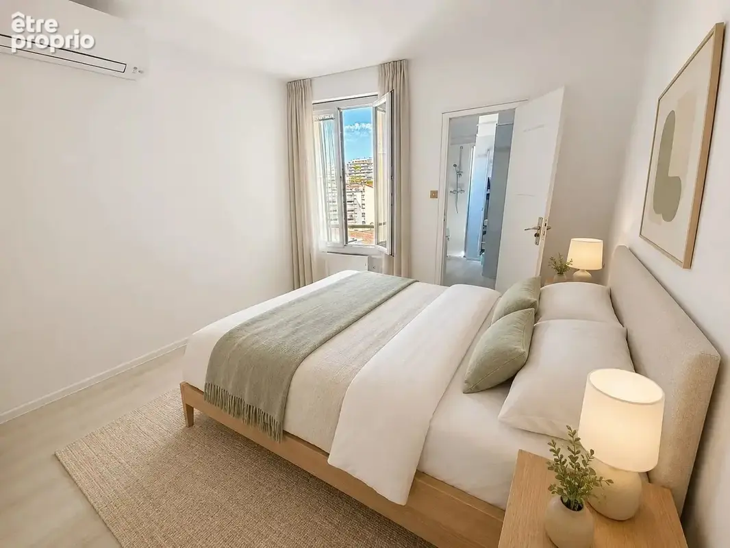 Cannes 400m palais : 4 pieces dernier etage - photo 19