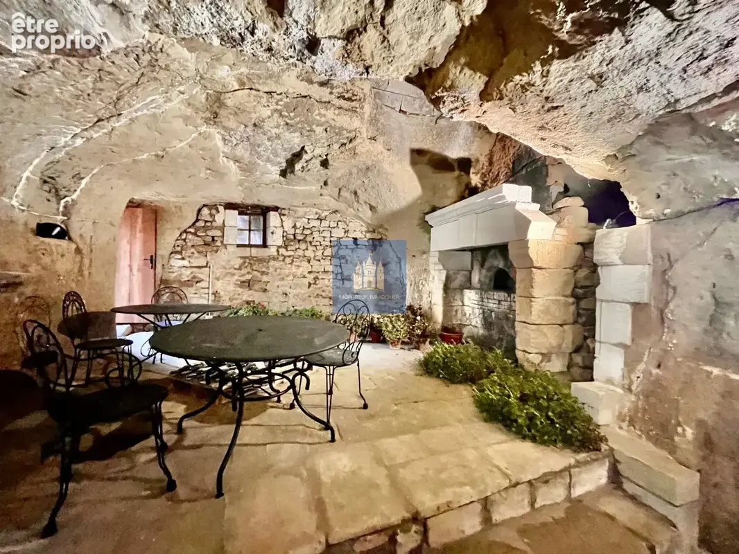 Pouançay (86) propriété de charme coeur village (5 ch) avec  grandes caves troglo - photo 32
