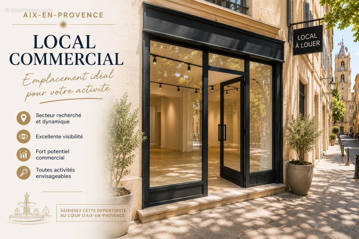 Commerce à AIX-EN-PROVENCE