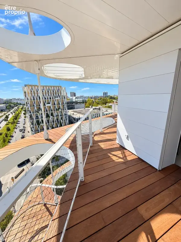 Nice méridia   superbe t3 neuf en étage élevé avec balcons, vue dégagée et parking - photo 6