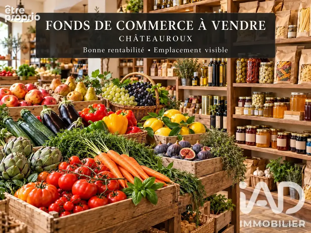 Photo 1 - Commerce à CHATEAUROUX