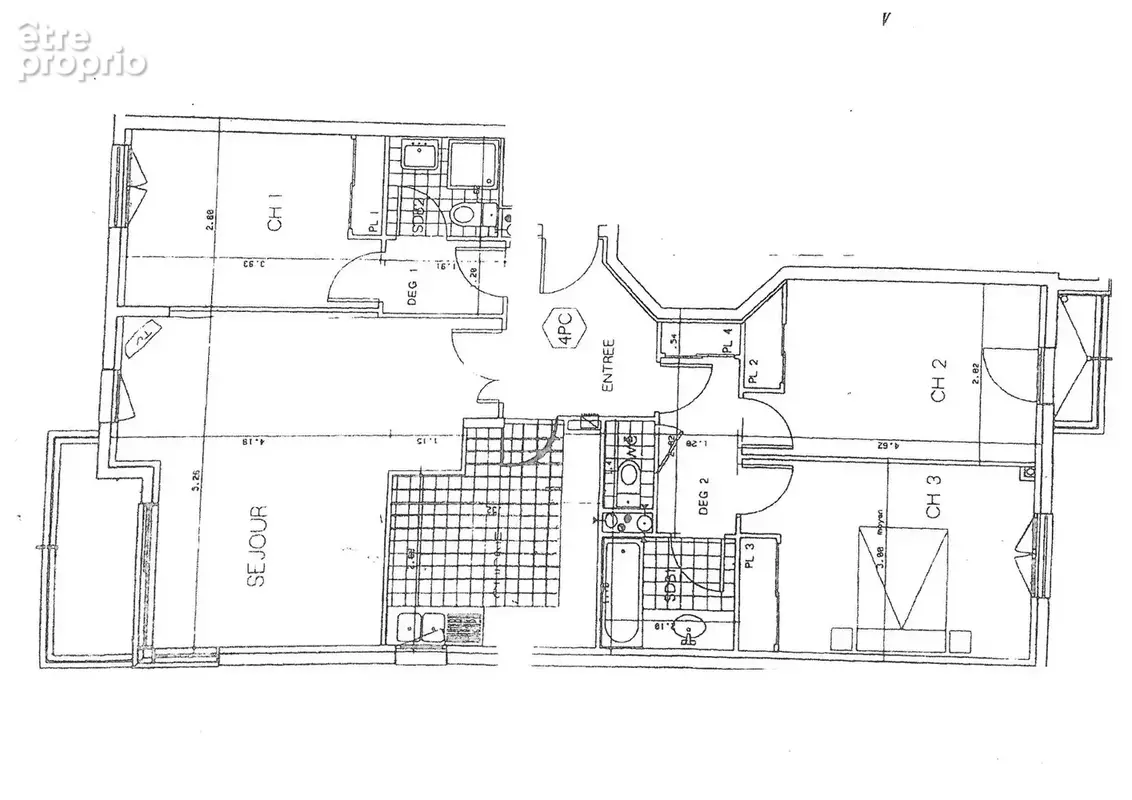 La garenne limite courbevoie - appartement  4 pièces 93 m² - photo 3
