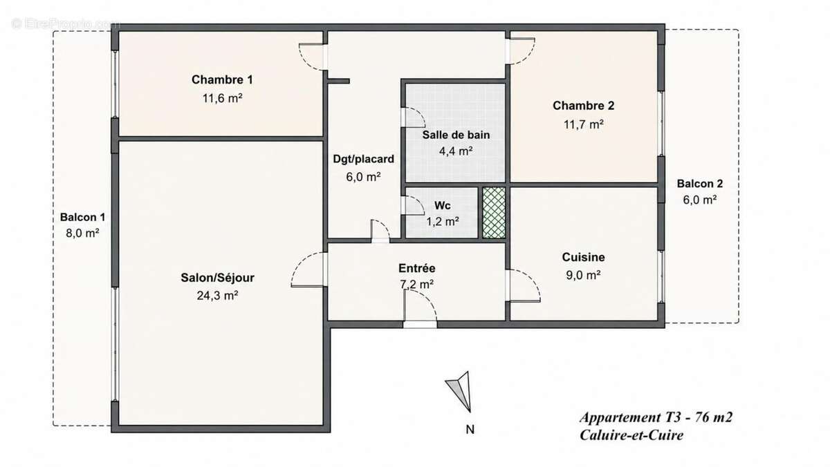 Appartement à rénover - photo 13