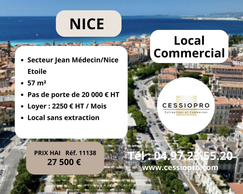 Commerce à NICE