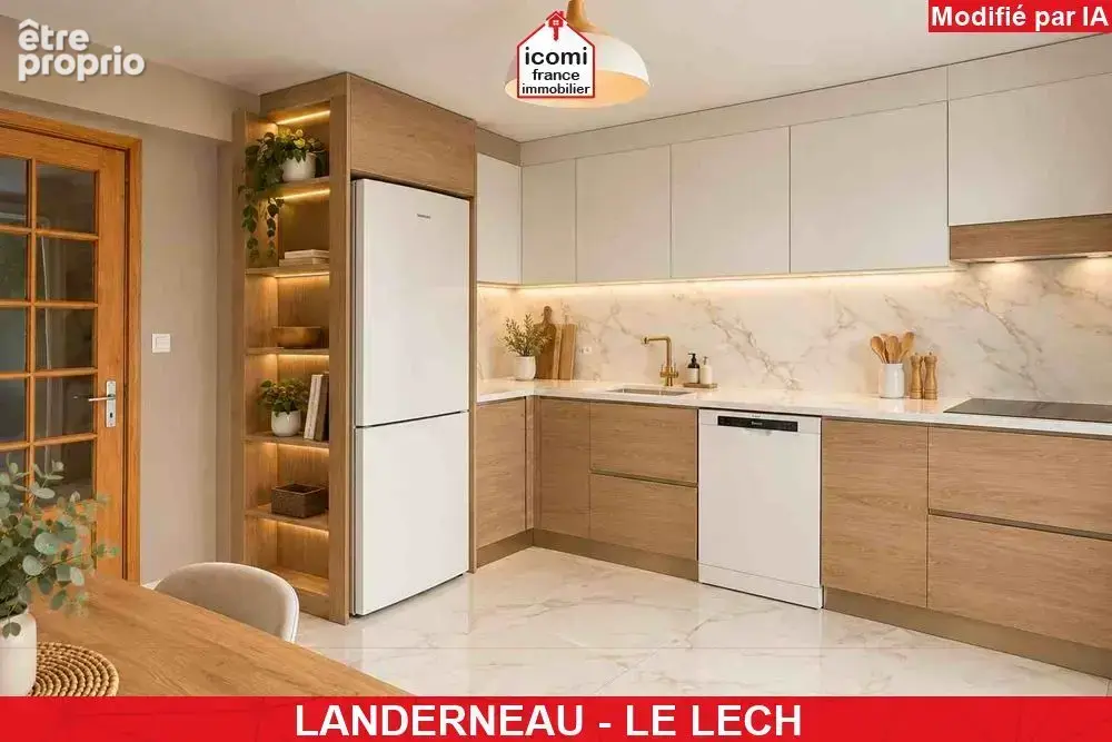 Finistere - landerneau (29800) - a vendre - maison  individuellle de 167m² - 7 chambres - garage - jardin de 1000 m² - fenetres  - photo 3