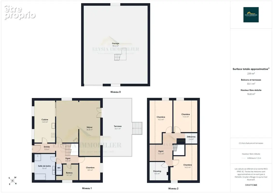 Maison 6 pièces 141 m2 BEAUMONT 54470 - photo 22
