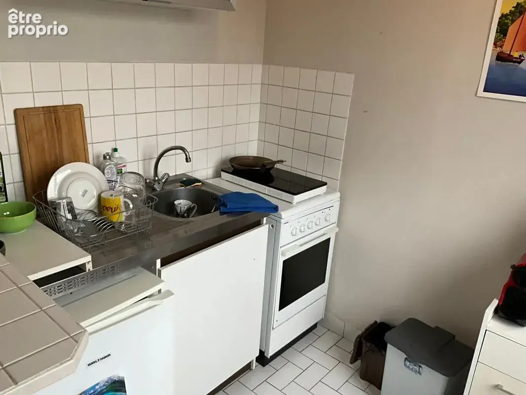 Brest Saint-Martin : T1 bis lumineux et au calme, exposé plein sud, proche facultés - photo 4