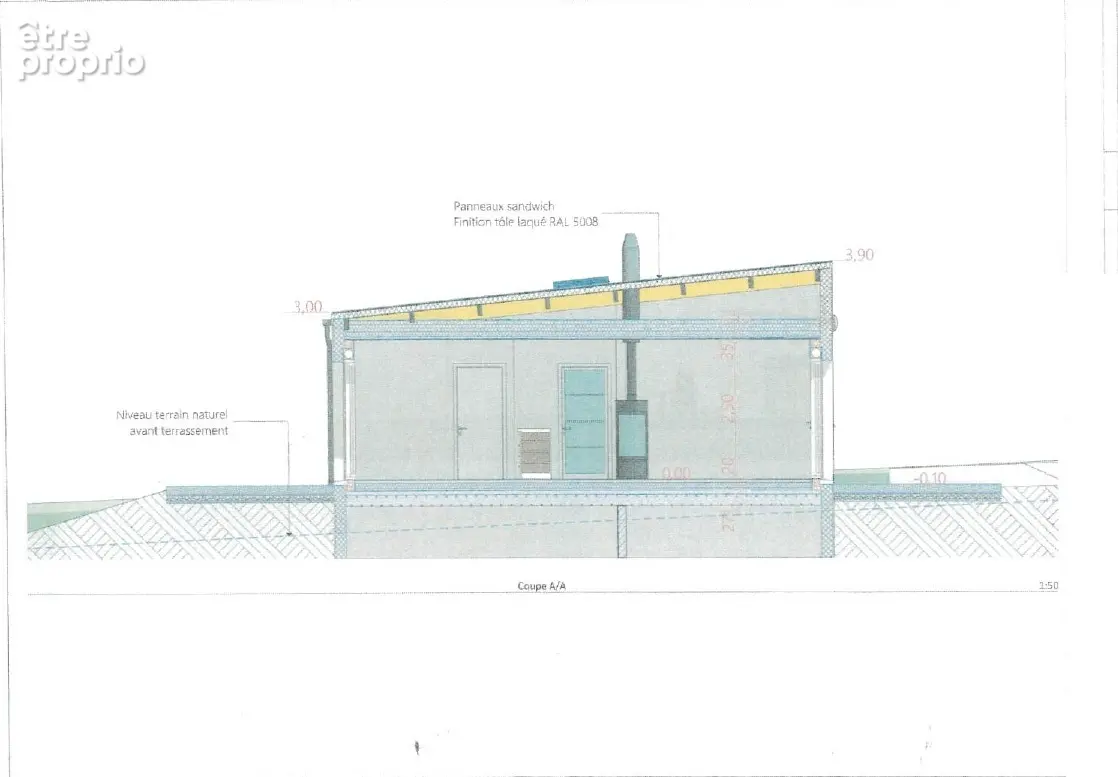 Terrain constructible 2608 m². Lanouée - photo 4
