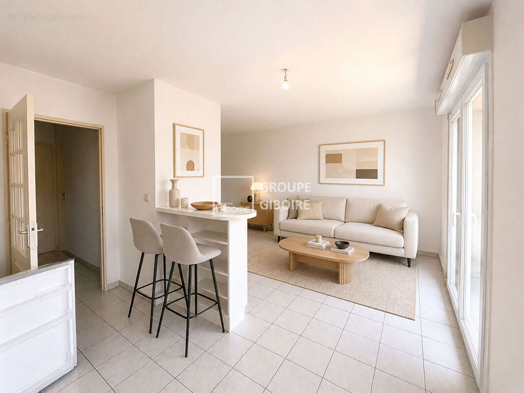 A vendre - agence giboire - grand studio avec balcon - rezé pont-rousseau - photo 2