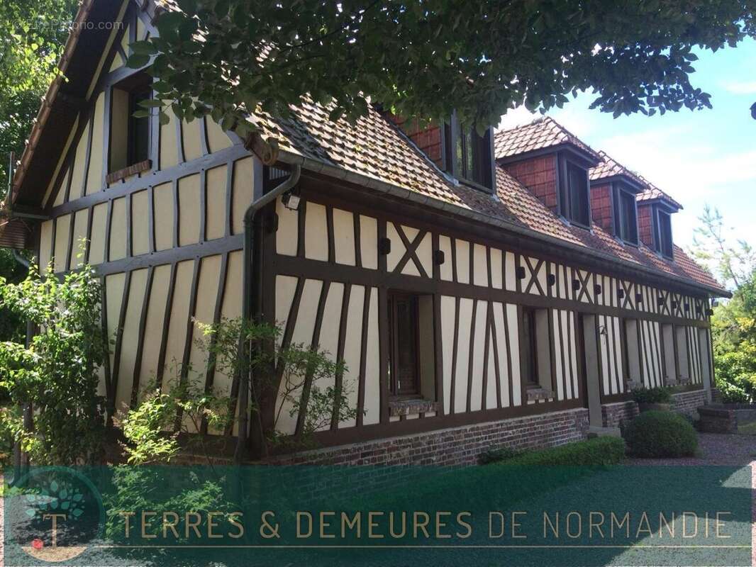 Charmante maison néo-normande de 160 m² sur grand terrain, située à 7 kms de la mer dans la Vallée de l'Yères - photo 2