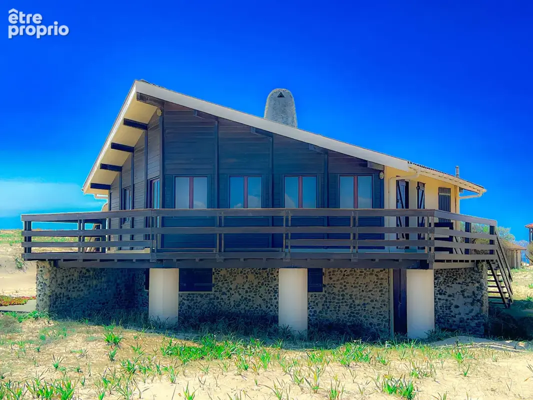 Maison d'architecte sur la dune - accès privé direct à l'océan - potentiel d'extension exceptionnel - photo 15
