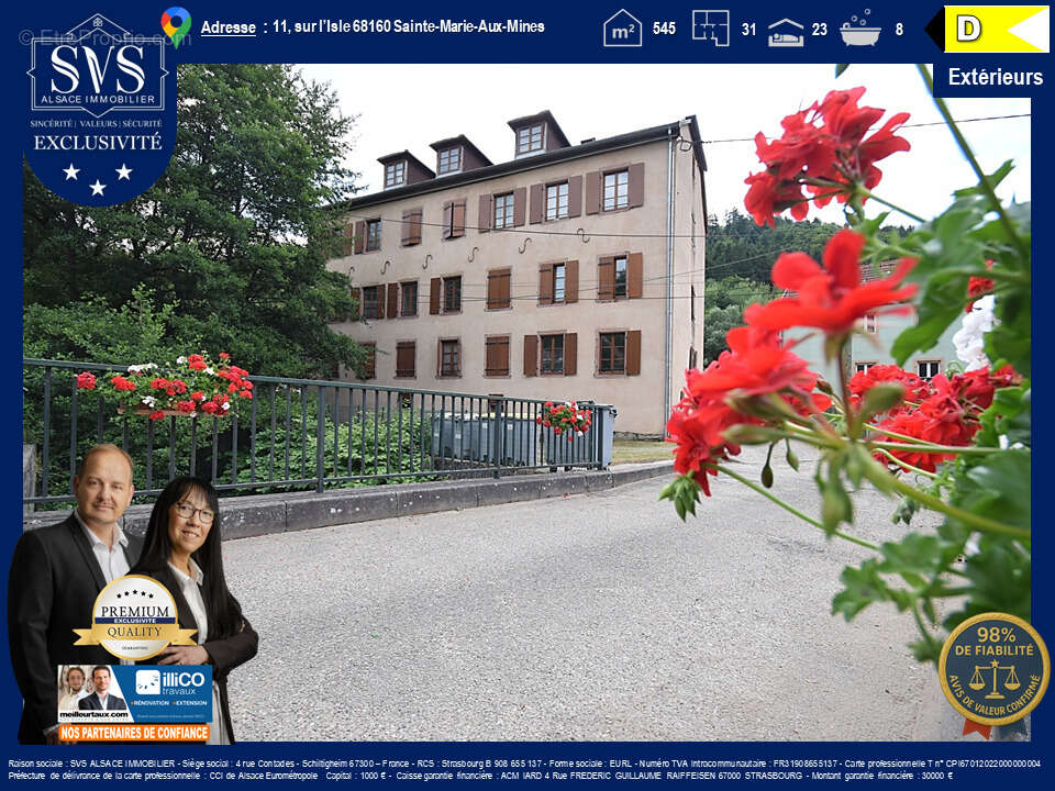Appartement à SAINTE-MARIE-AUX-MINES