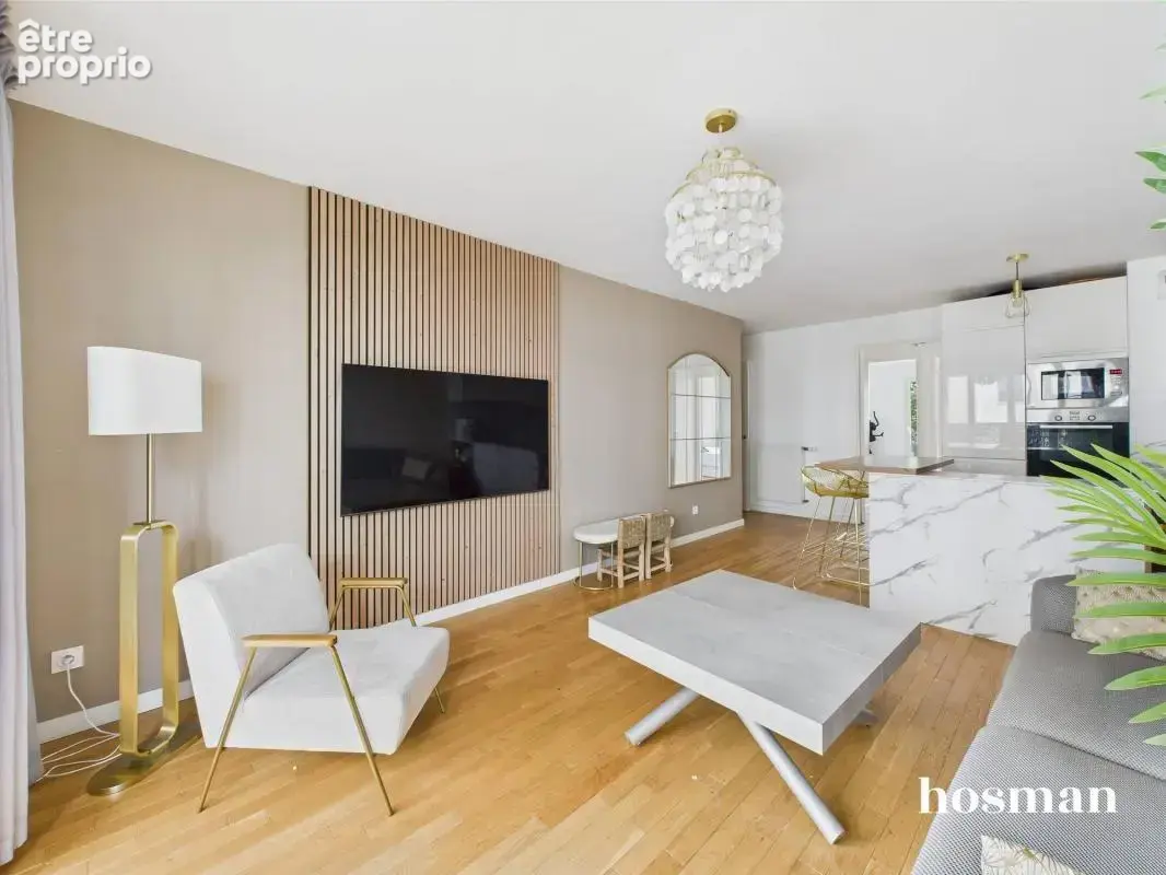 Bel appartement traversant 74 m² Carrez - Lumineux et moderne - Rue Benoît Malon, Suresnes - photo 3