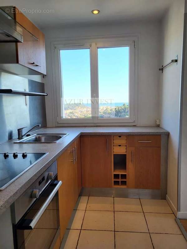 Vente 3 pieces dernier etage vue mer nice cimiez - photo 4