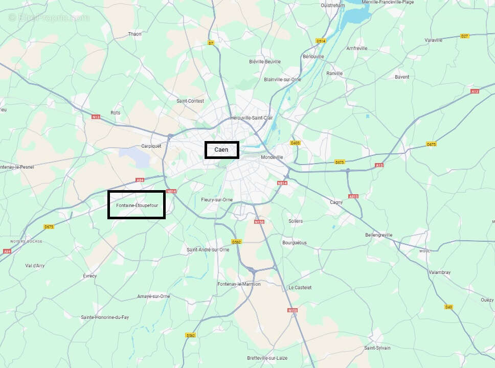 Terrain à FONTAINE-ETOUPEFOUR