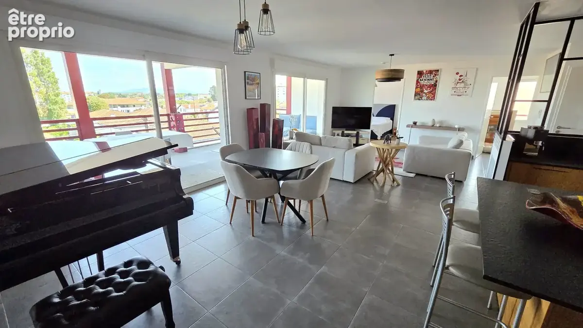 Anglet (choisy / el hogar)    t4 114,39m2   terrasse couverte 22m2   parking   résidence 2021 - photo 6