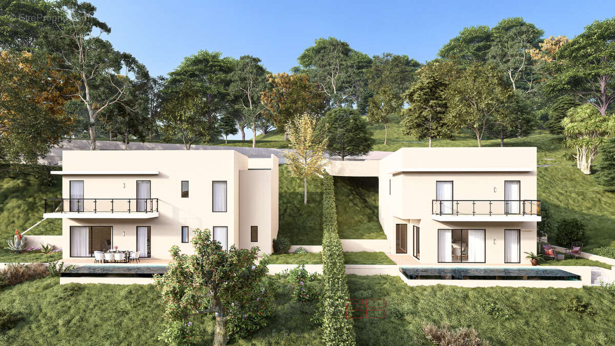 Gorbio - villa contemporaine - piscine - photo 2