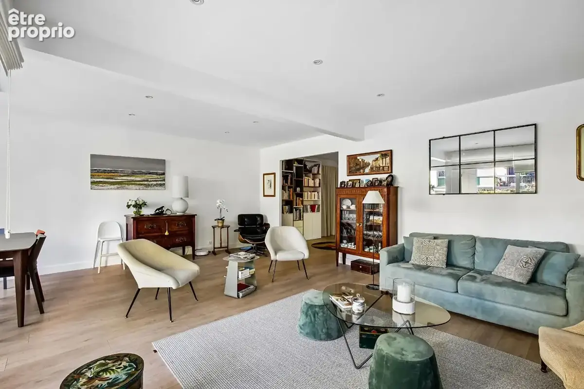 Bas de chatou - quartier brimont - appartement 4/5 pieces de 103 m² - terrasse et jardin 63 m² - 12 mn rer - photo 8