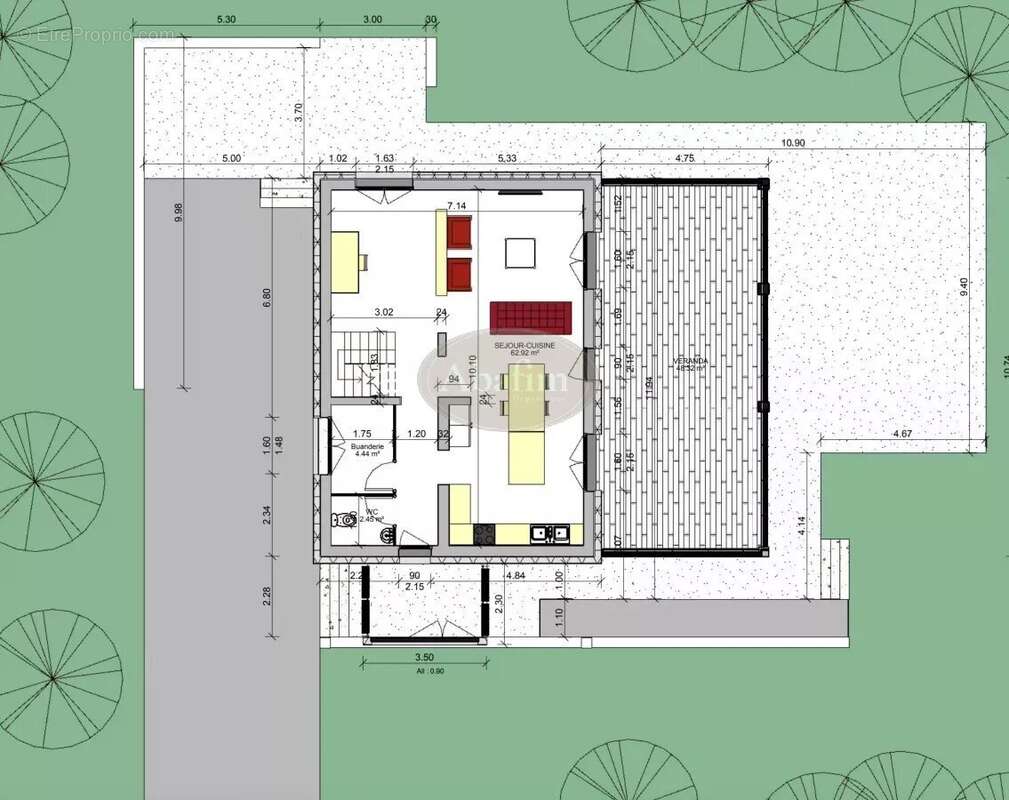 Maison à VILLENEUVE-LECUSSAN