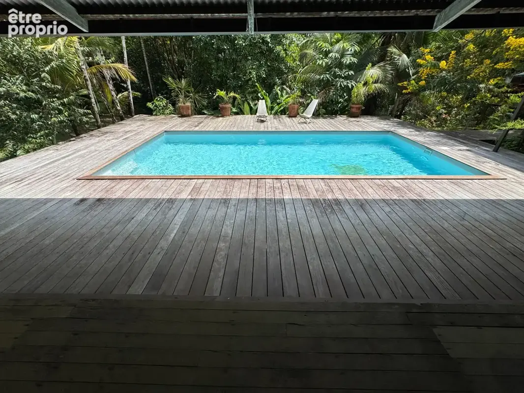 Magnifique propriété T5 avec piscine pont des cascades Montsinery - photo 12