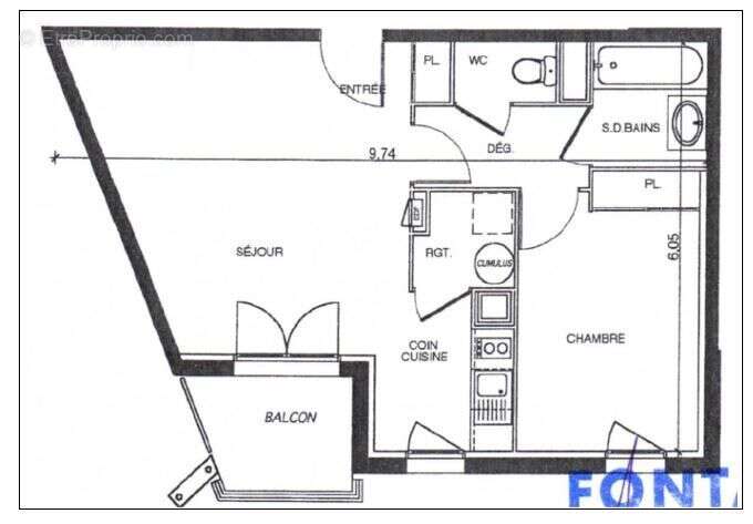 Appartement à EAUNES