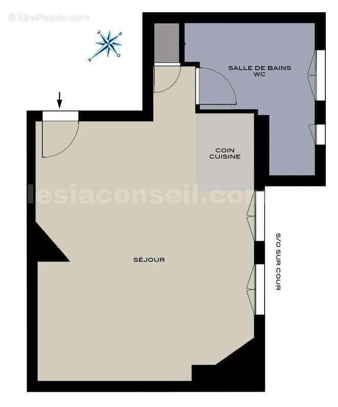 merc26-acho-pl - Appartement à PARIS-15E