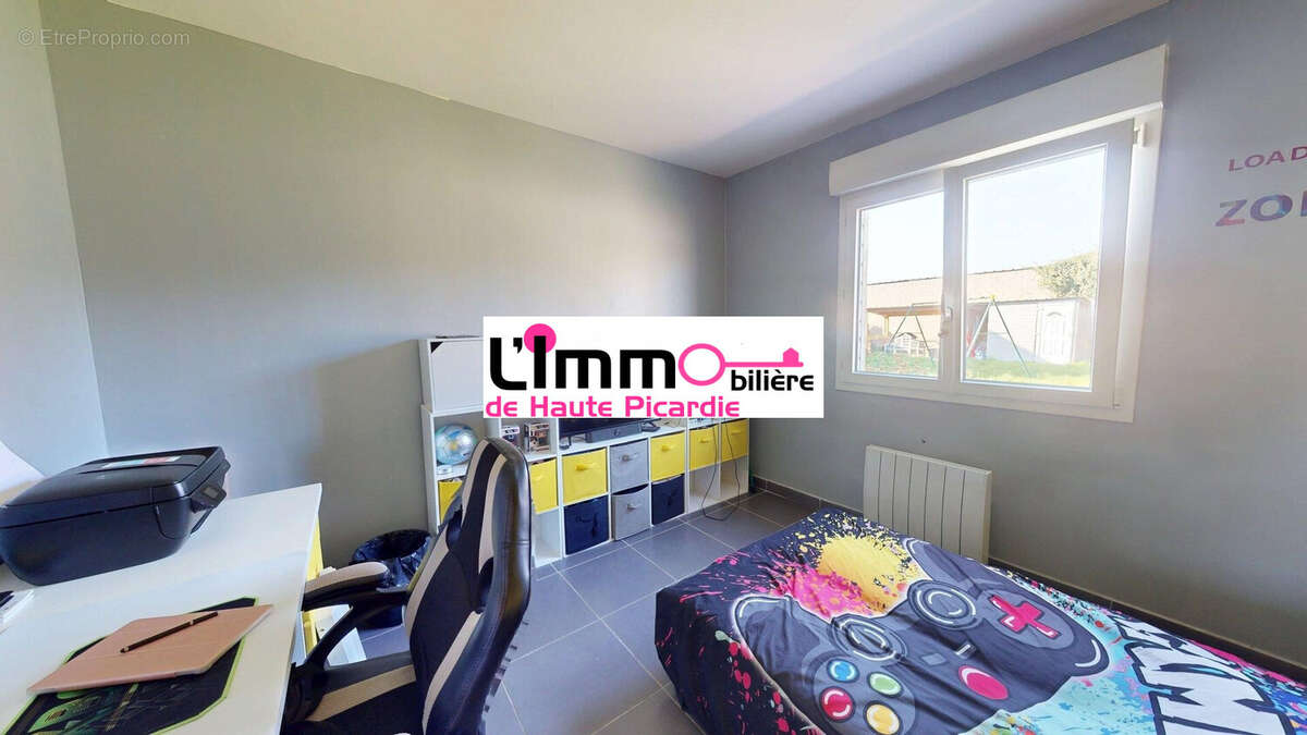 Chambre 1 - Maison à DOMPIERRE-BECQUINCOURT