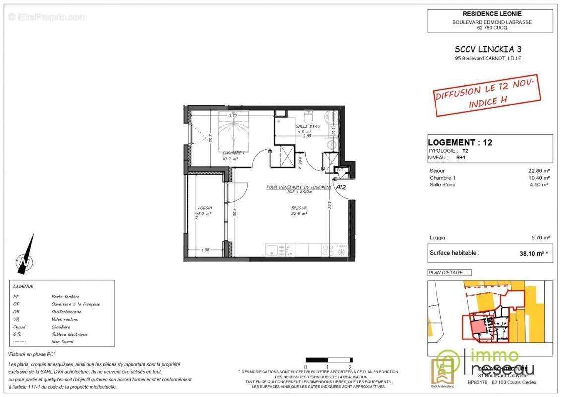 Appartement à CUCQ