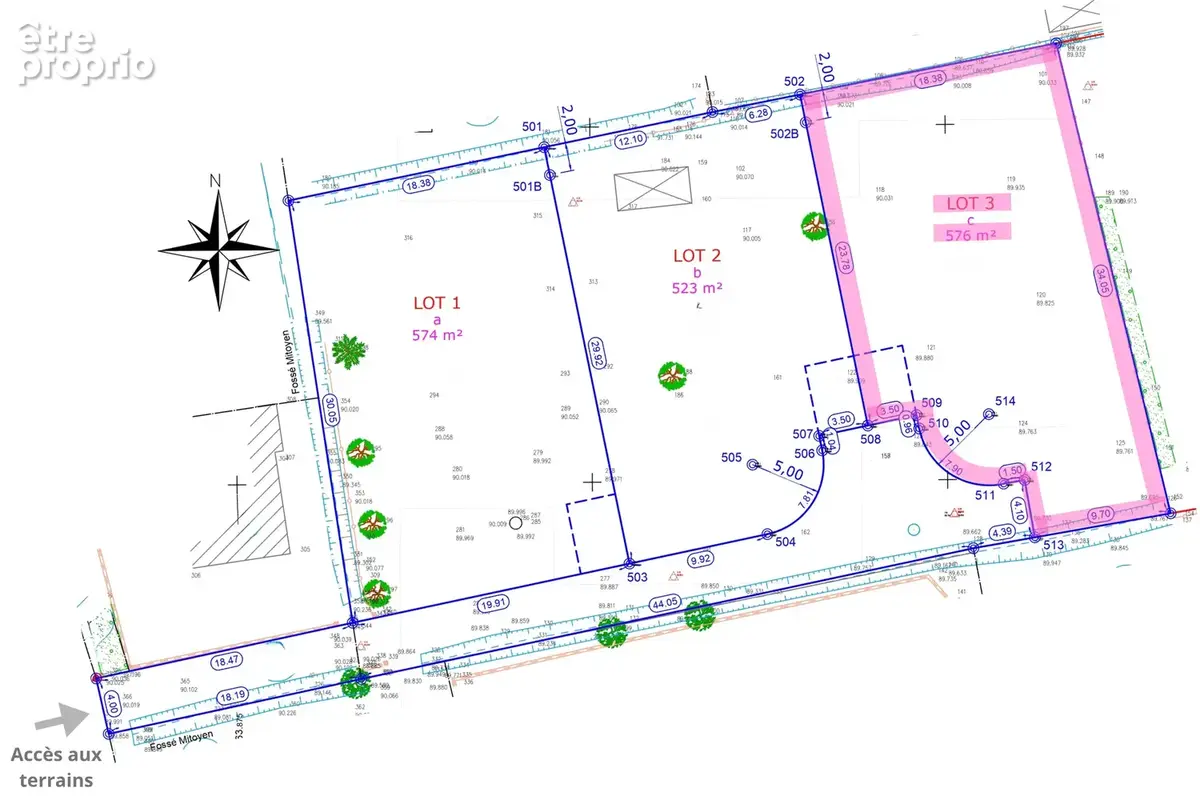 Eyguières   Beau terrain à bâtir viabilisé de 576 m2   Secteur résidentiel - photo 4