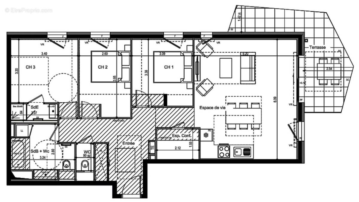 Photo 1 - Appartement à VILLE-LA-GRAND