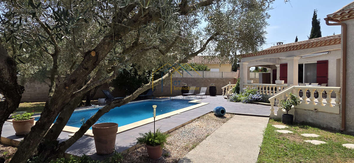 Villa de plain-pied avec piscine - photo 8