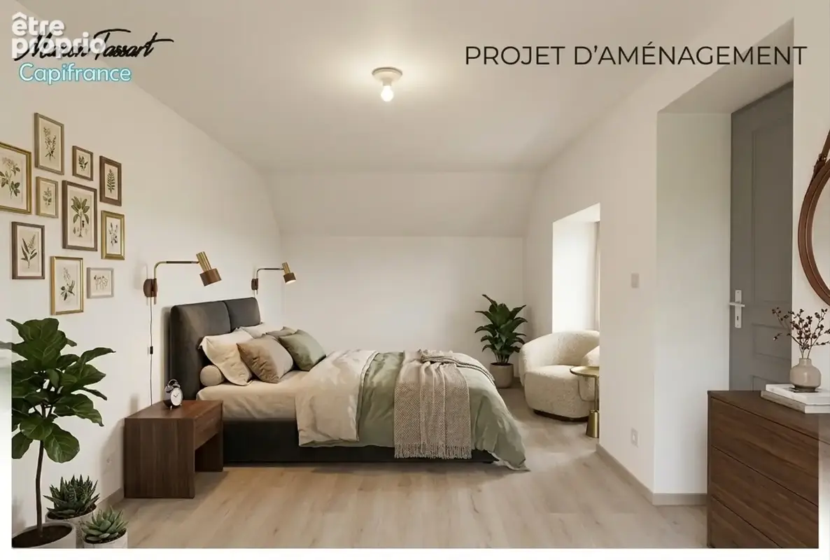 Maison de courée, semi individuelle de 77m² à Saint amand les eaux - photo 17