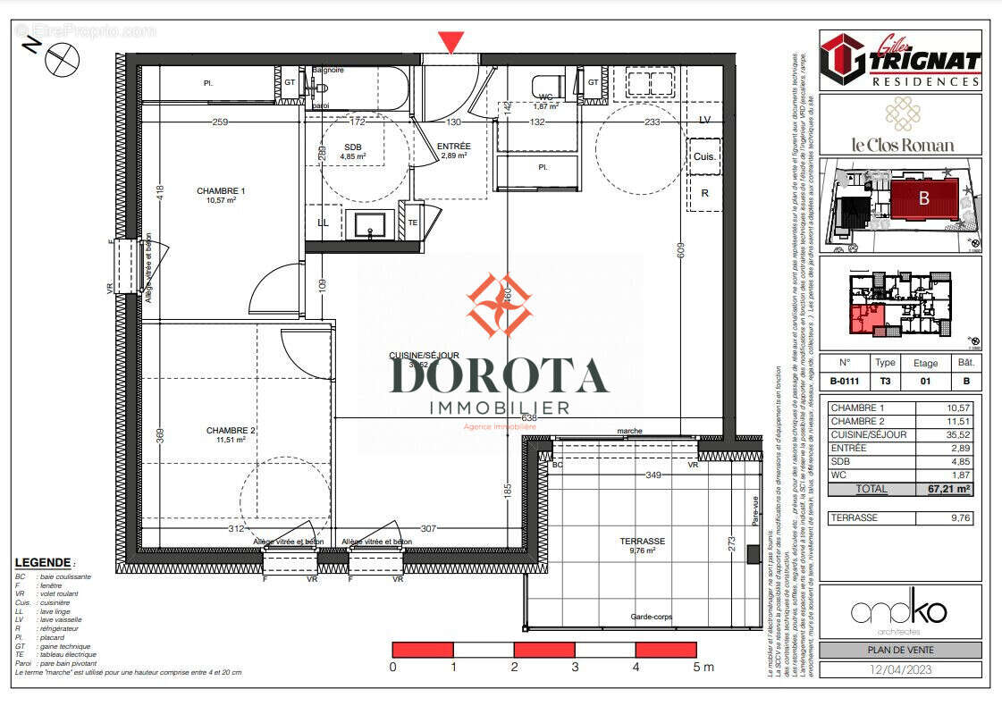 Appartement à LA TRONCHE