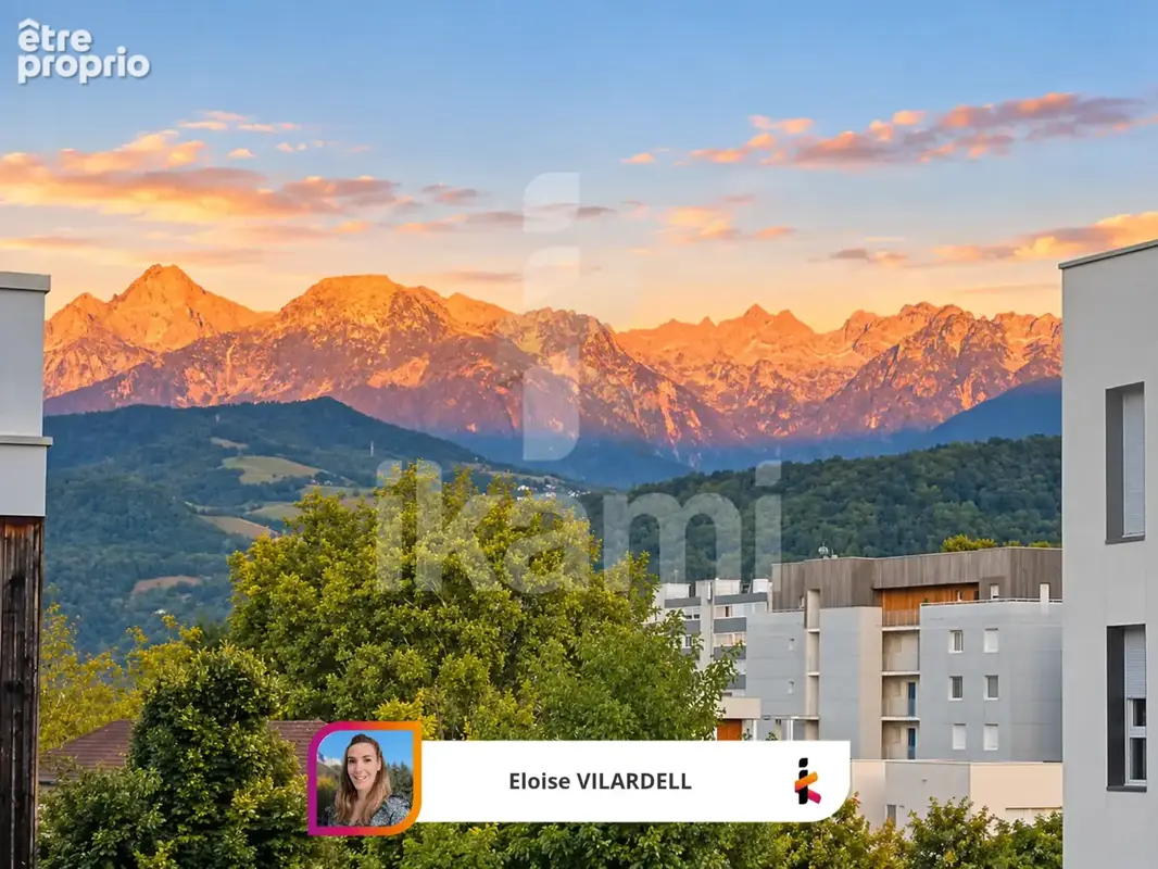 T4 de 76 m2 avec terrasse de 10 m2 et vue Belledonne - photo 5