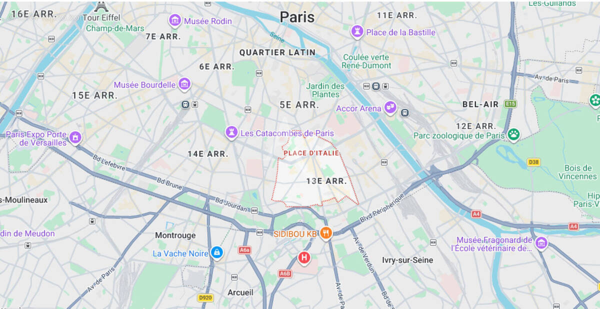 Appartement à PARIS-13E