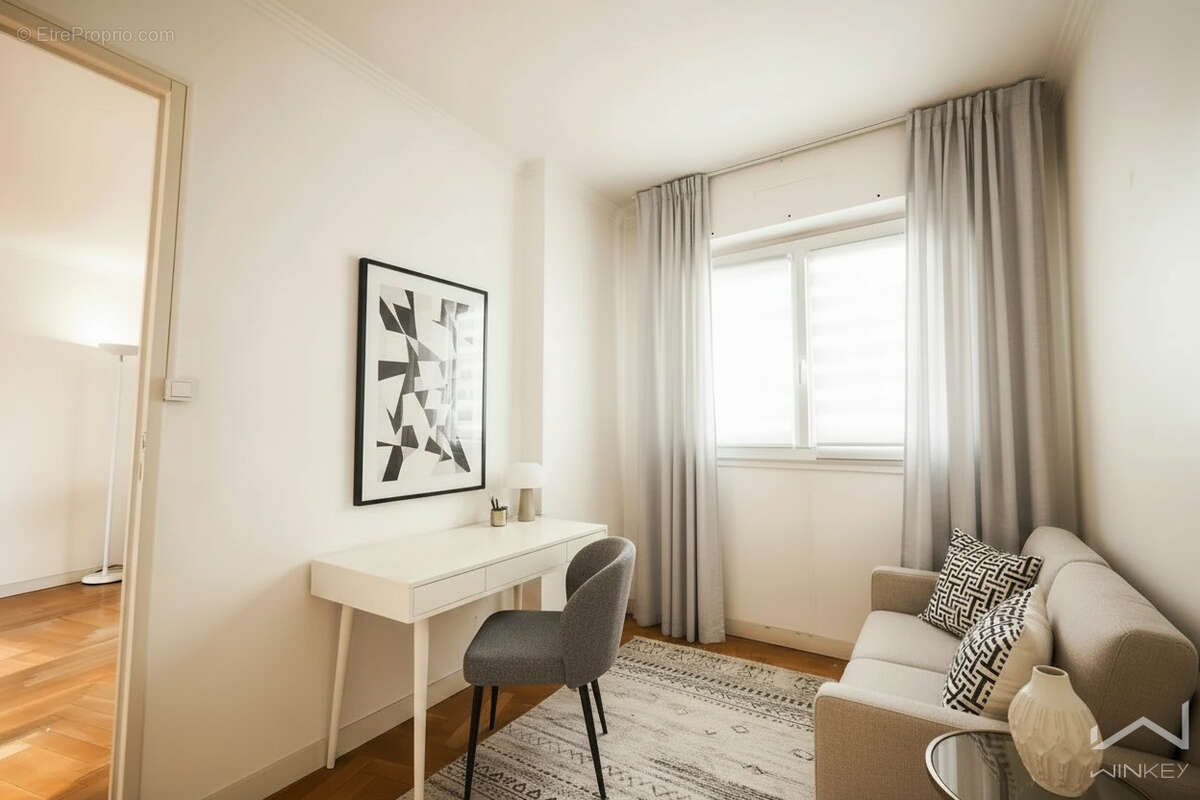 Grand 2 pièces de 56 m2 avec bureau, balcon et parking. - photo 5