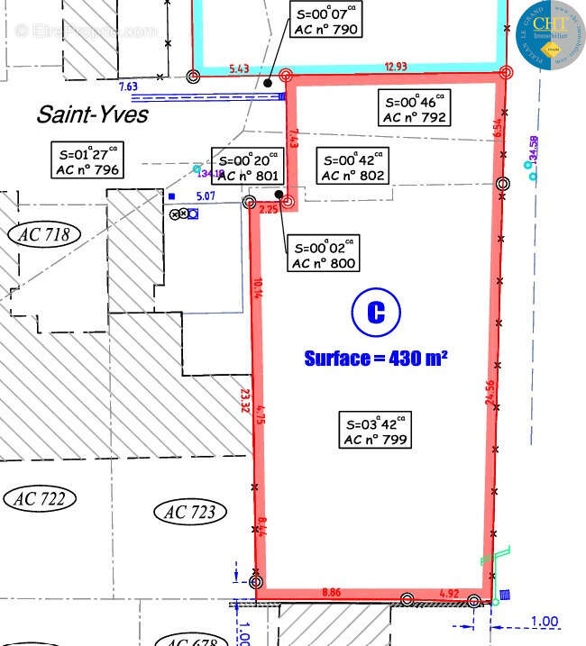 Terrain à bâtir de 430 m2 en centre-ville de plélan-le-grand (35380) avec cht immobilier - photo 8