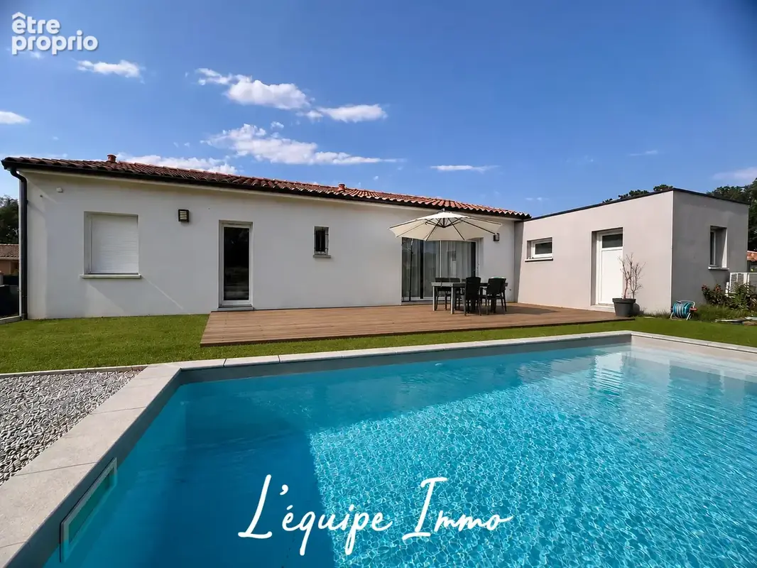 Villa t5 plain pied avec piscine - photo 2