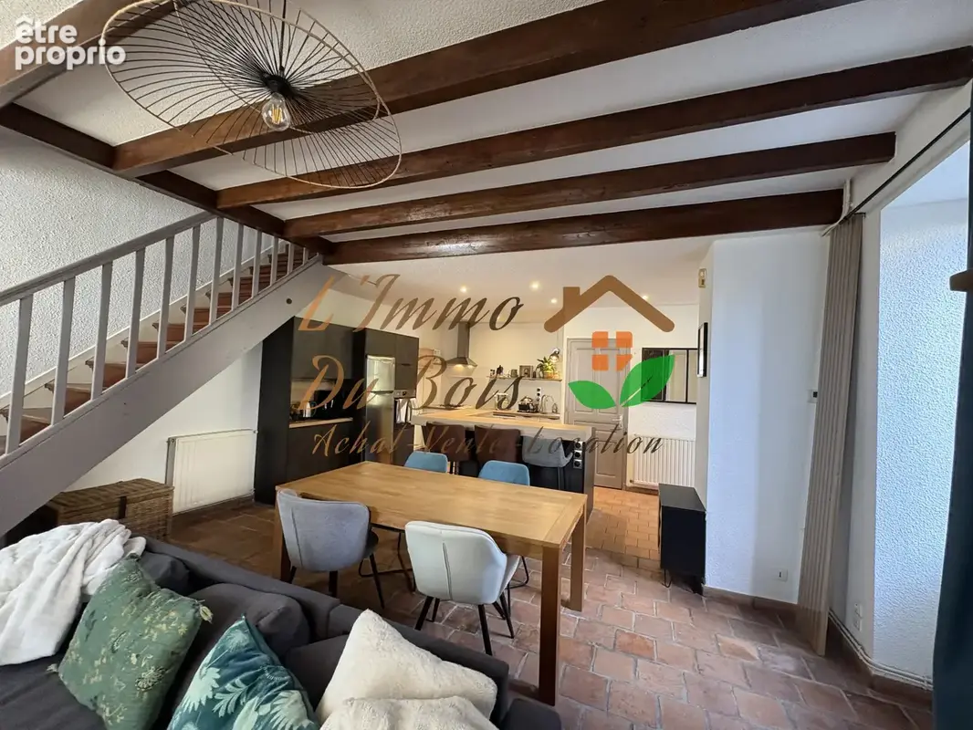 SAINT BARTHELEMY DE VALS - Maison de village d’environ 105 m2   4 chambres - photo 1
