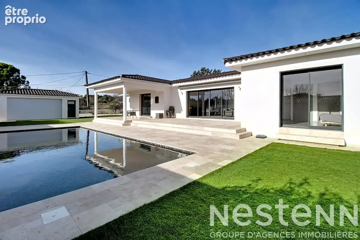 A vendre draguignan - maison neo provencale de plain pied de 180 m² avec garage et piscine - photo 19