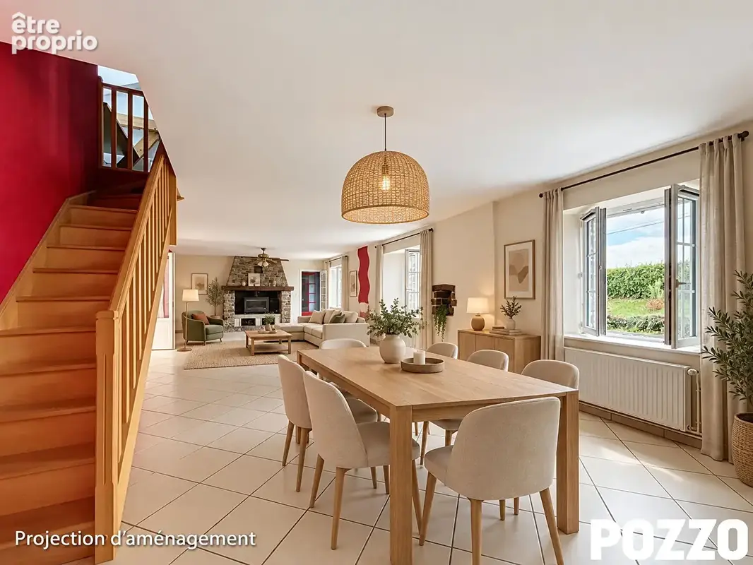 A vendre - a saint-amand-villages - vie de plain-pied - 2000m² de terrain - 4ch - photo 5