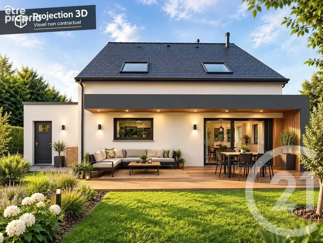 Maison 5 pièces 90 m² à vendre à Caouennec-Lanvezeac (22300) - photo 4