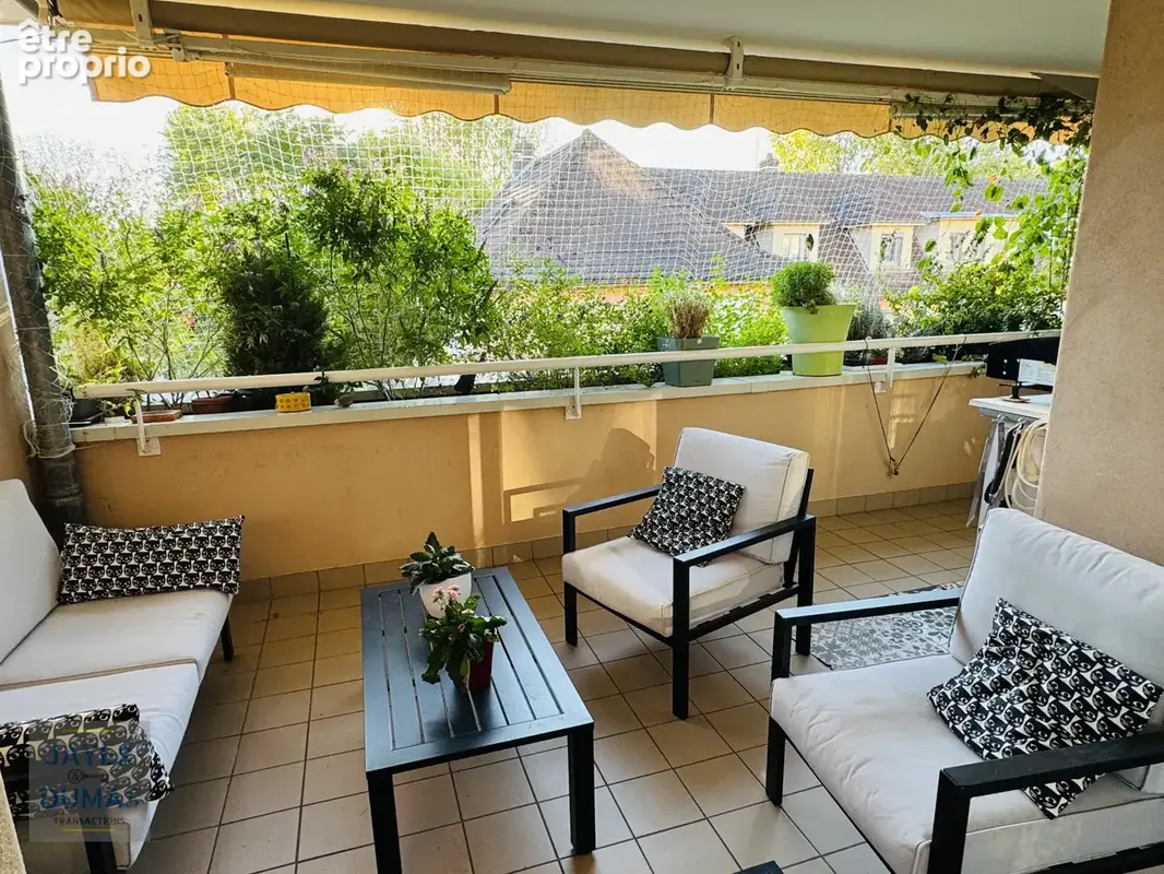 exclusivité - chalon-sur-saone - ile saint laurent - appartement 100 m2 - terrasses - garage - 2 parkings - photo 1