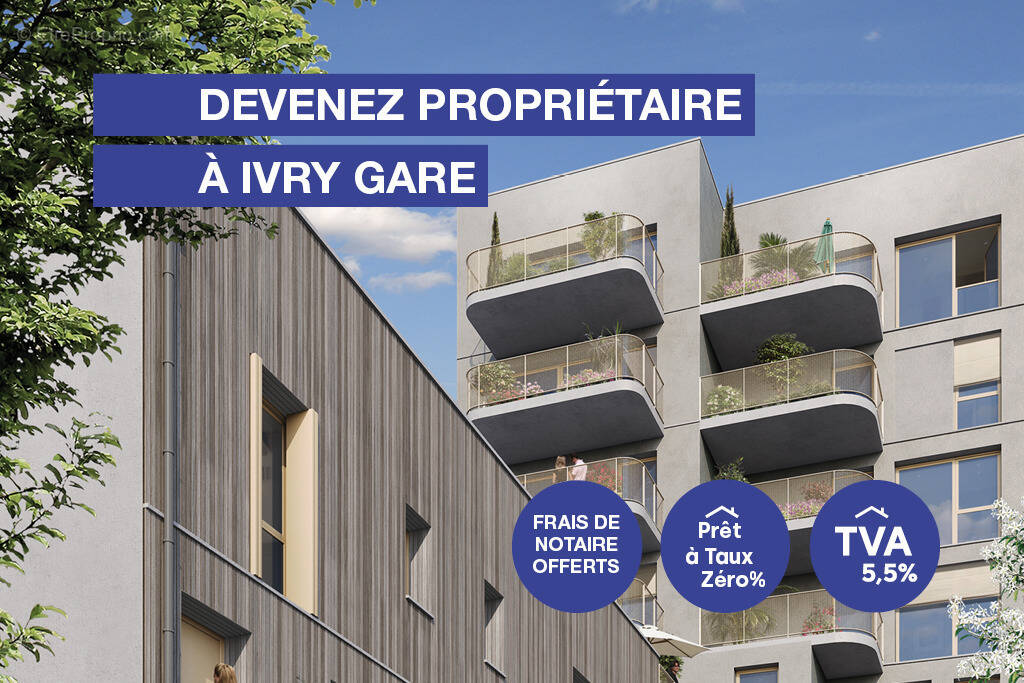 Appartement à IVRY-SUR-SEINE